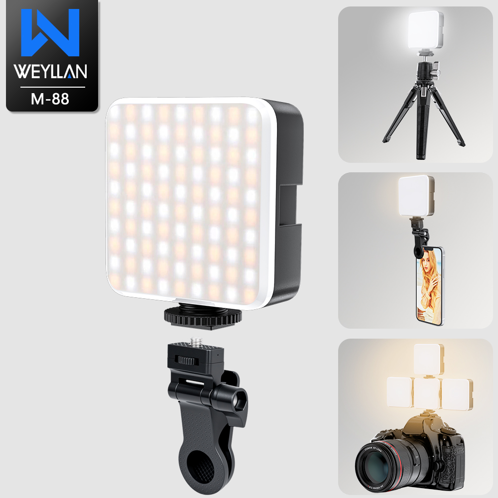 Photography Lighting Brands - WEYLLAN M-88 2000mAh LED lumière vidéo