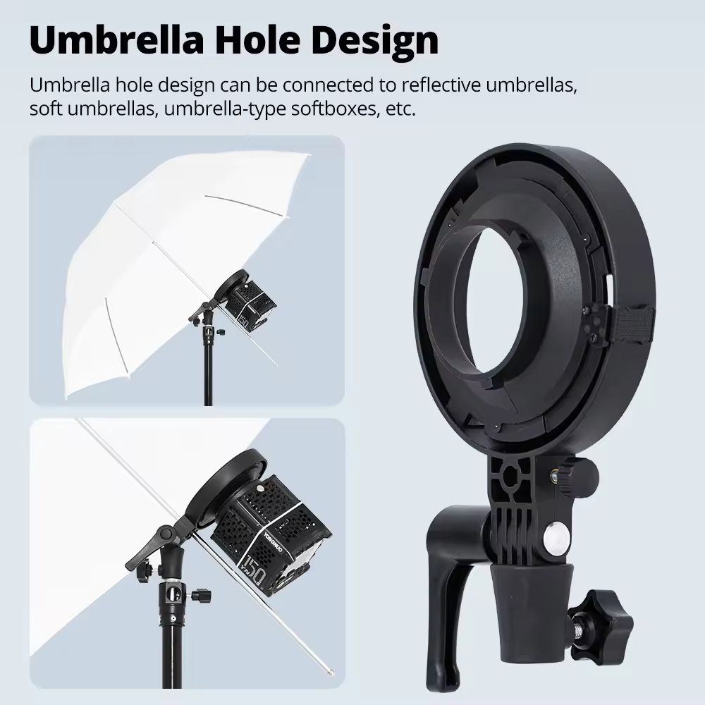 Photography Lighting Setup - Adaptateur de montage mini Ambitful pour