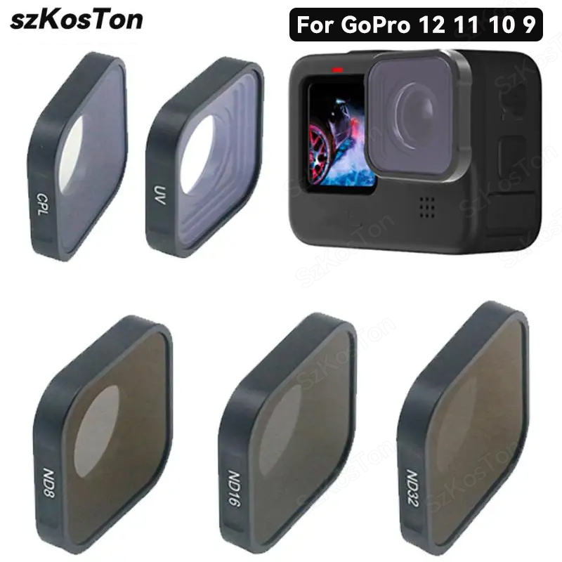 Gopro Action Camera Hero 13 Black - Filtre UV CPL ND8 ND16 ND32
