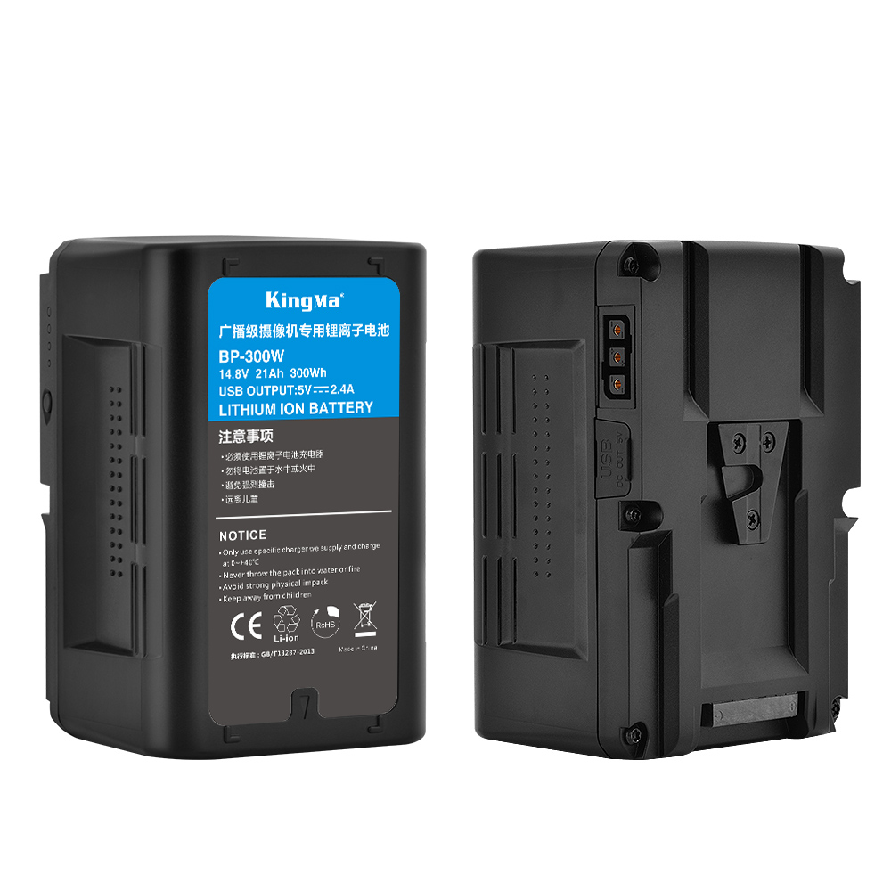V Mount Battery - Kingma haute capacité 21000mAh BP-300W 300Wh