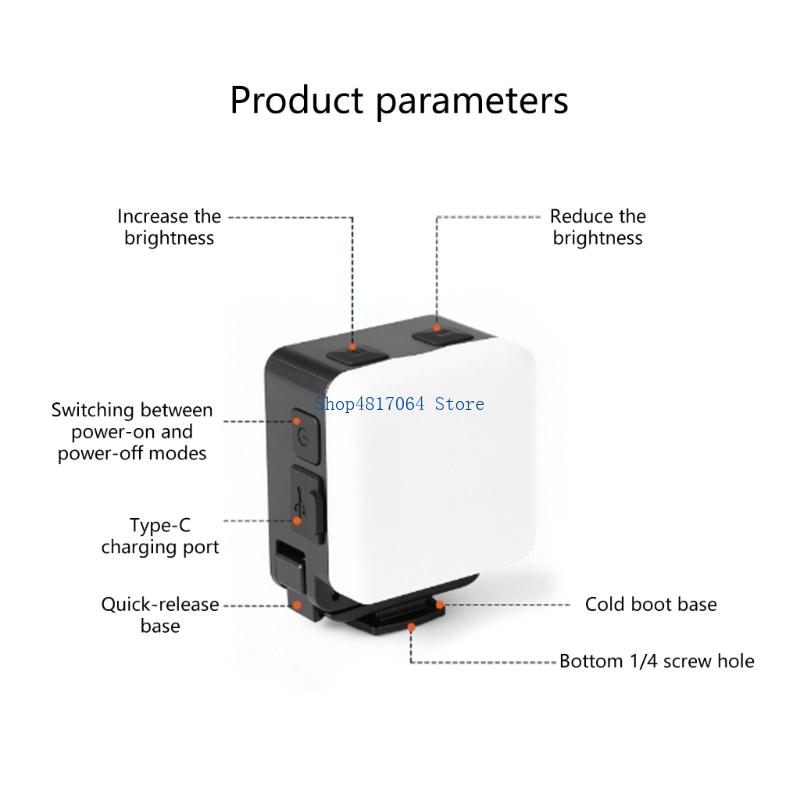 Photography Lighting Reference - T3LB LED lumière vidéo 3000K-7000K caméra