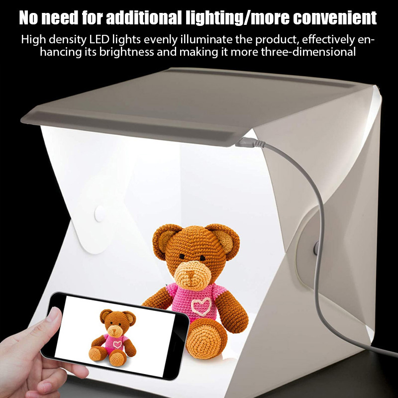 Photography Lighting Setup - Lightbox boîte à lumière Mini boîte