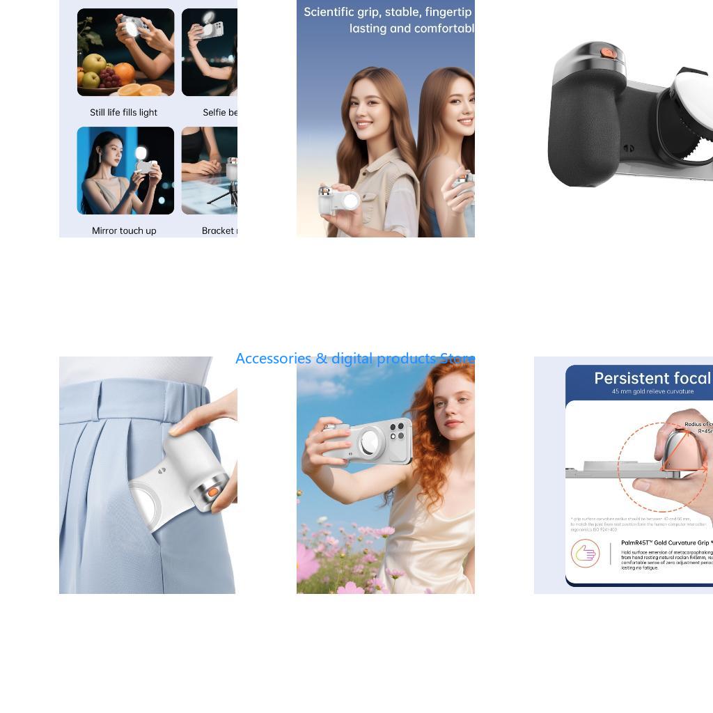 Photography Lighting Reference - 77JD petit bâton Selfie avec support