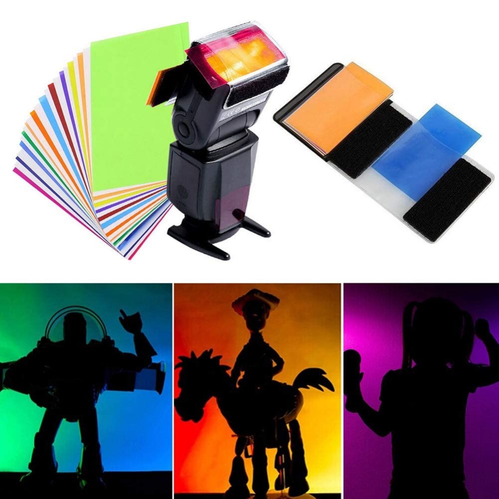 Macro Photography Lighting Kit - Kit de 12 Gels de Flash