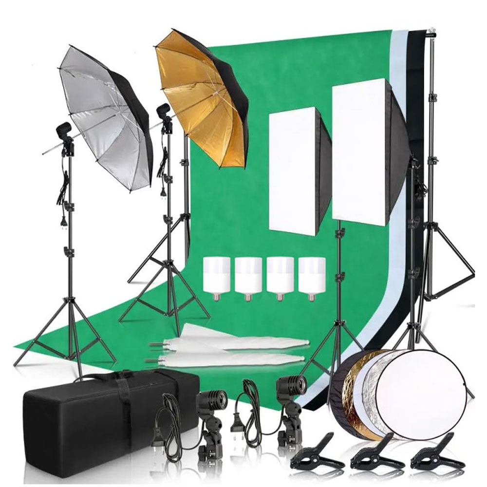 Photography Lighting Setup - Kit d'éclairage de studio photo avec