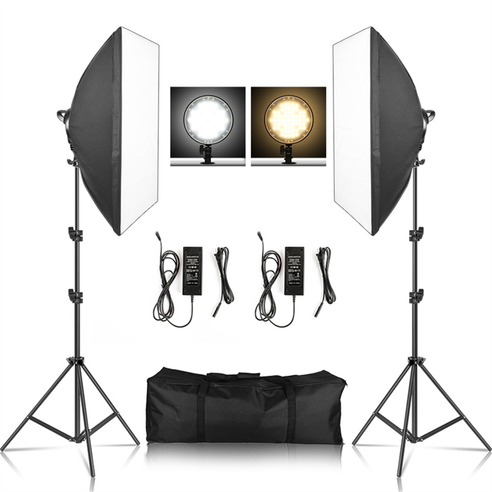 Macro Photography Lighting Kit - Softbox Light Kit de photographie, 2m