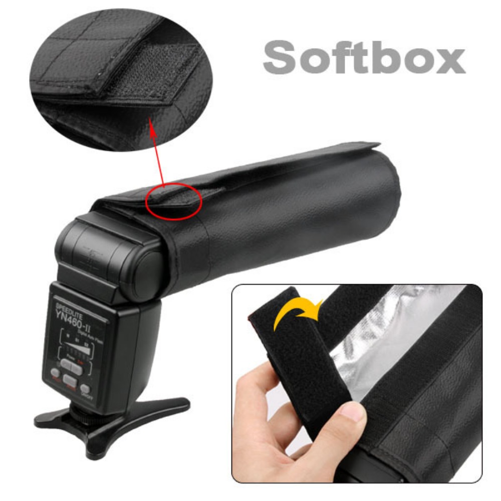 Snoot Flash Modifier - Réflecteur Flash Universel 2-en-1 Snoot Softbox