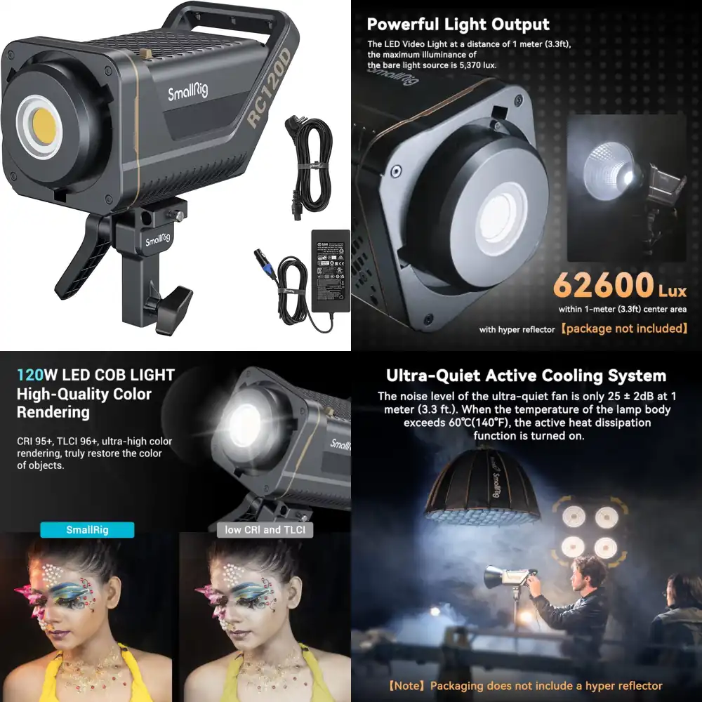 SmallRig RC 120D 120W COB LED  - V Mount Battery avis et prix