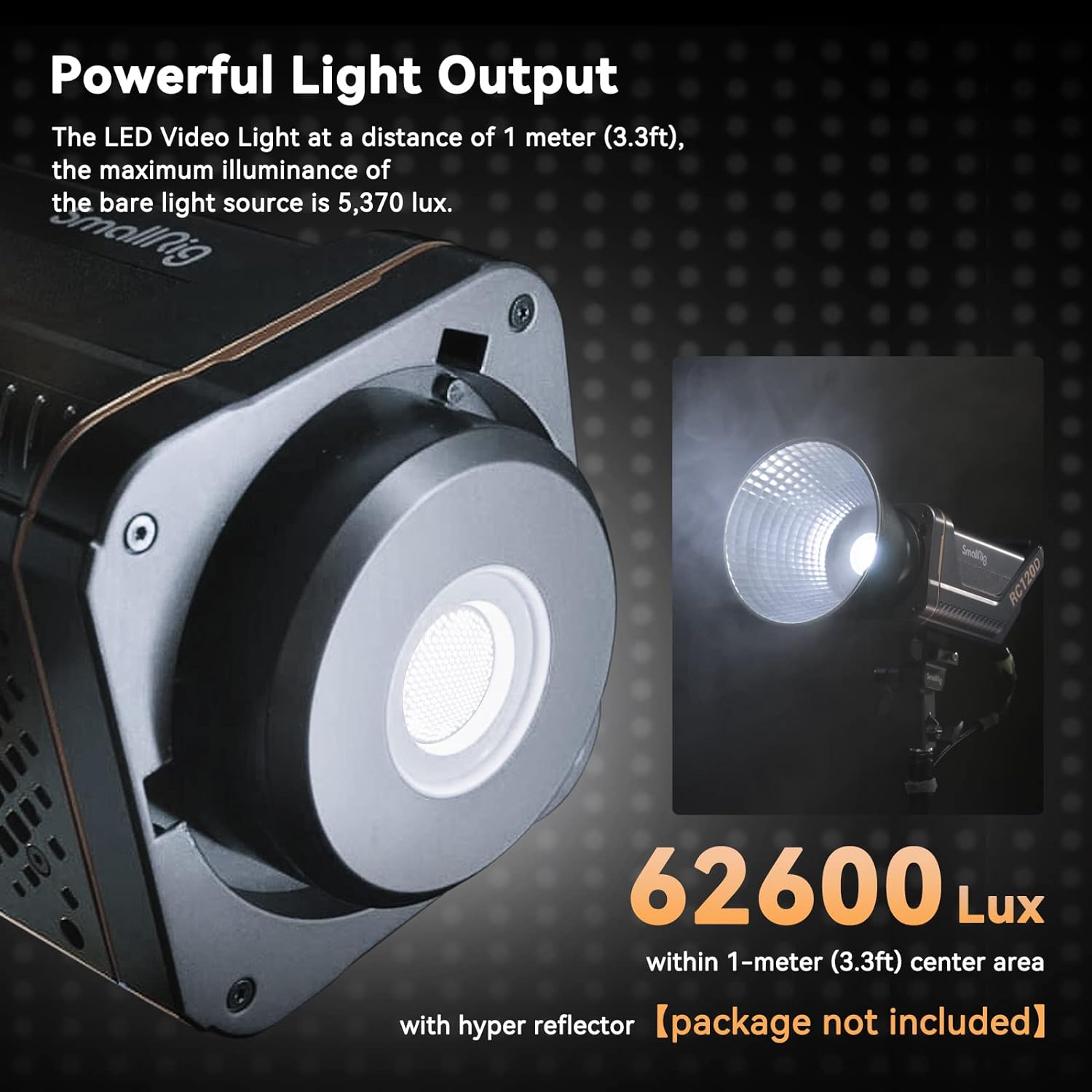 SmallRig RC 120D 120W COB LED  - V Mount Battery avis et prix