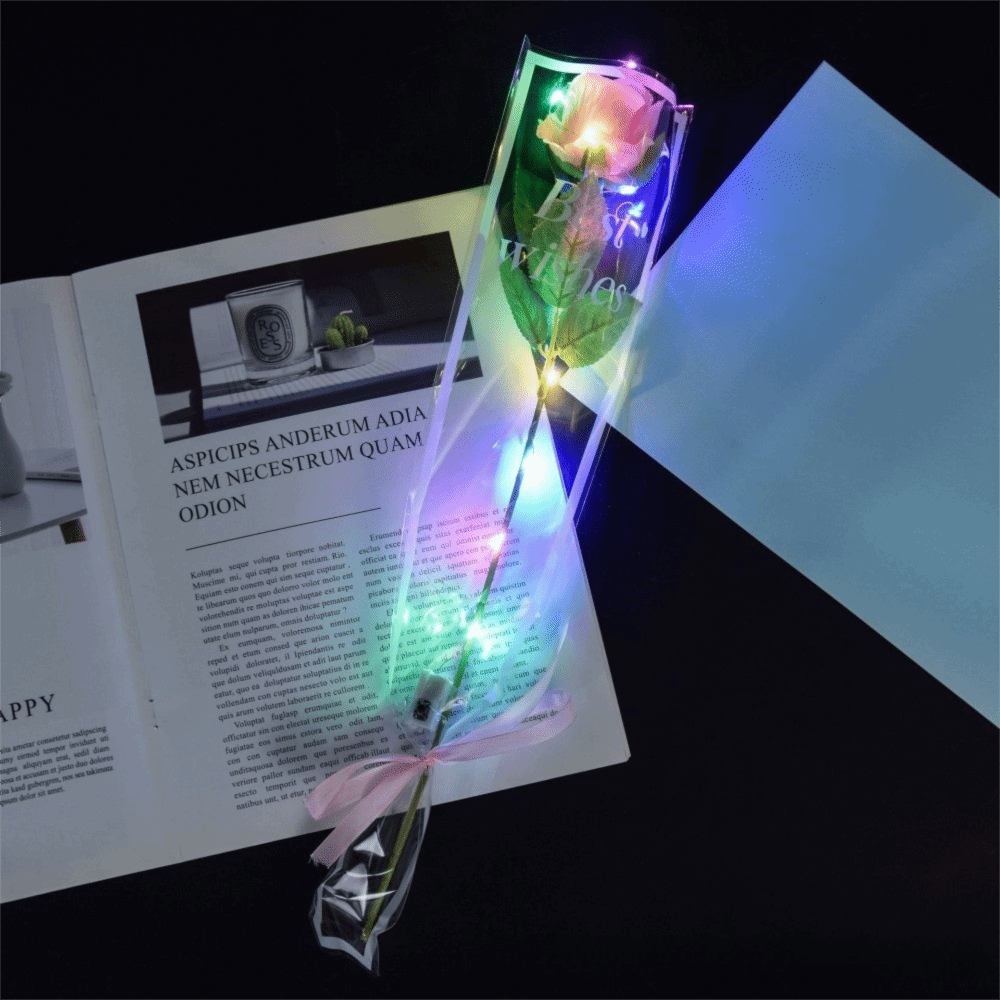 Lumières LED en forme de rose  - Photography Lighting Home avis et prix