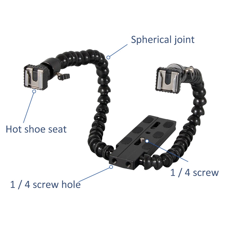Support de montage de flash de - Macro Photography Lighting Kit avis et prix