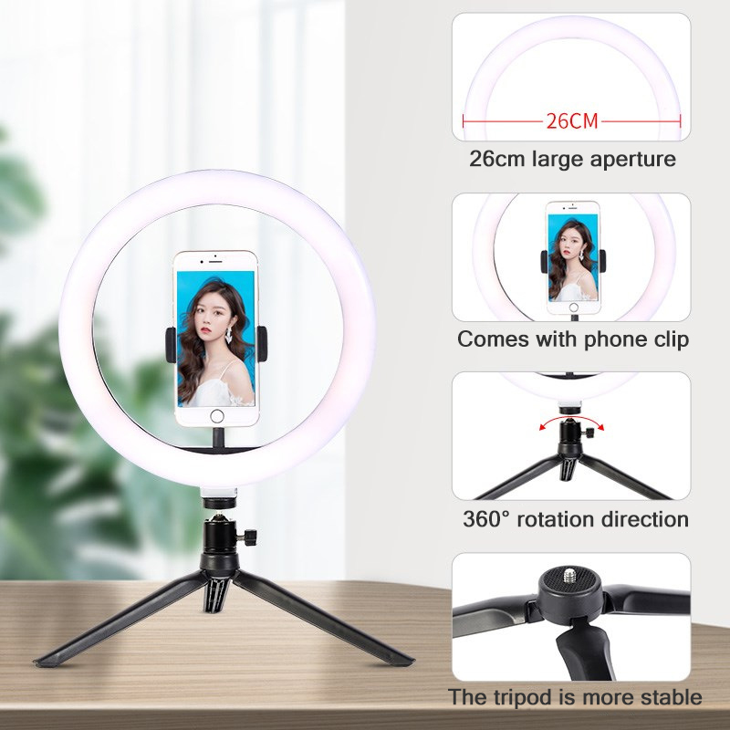 Anneau lumineux Led pour Selfi - Macro Photography Lighting Kit avis et prix