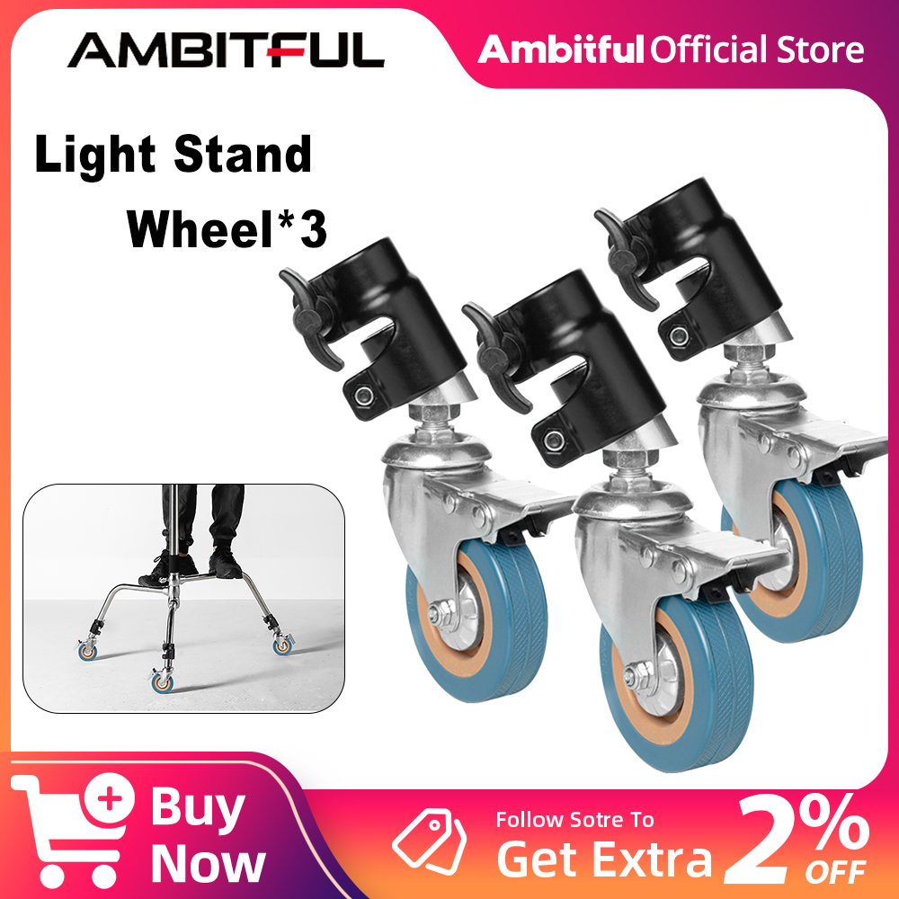 AMBITFUL 3 pièces roulette piv - Photography Lighting Setup avis et prix