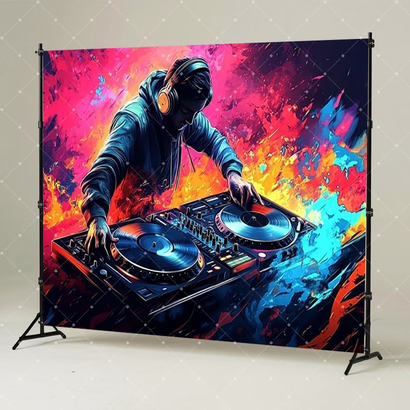 Décoration de fête DJ Hip Hop, - Photography Lighting Setup avis et prix