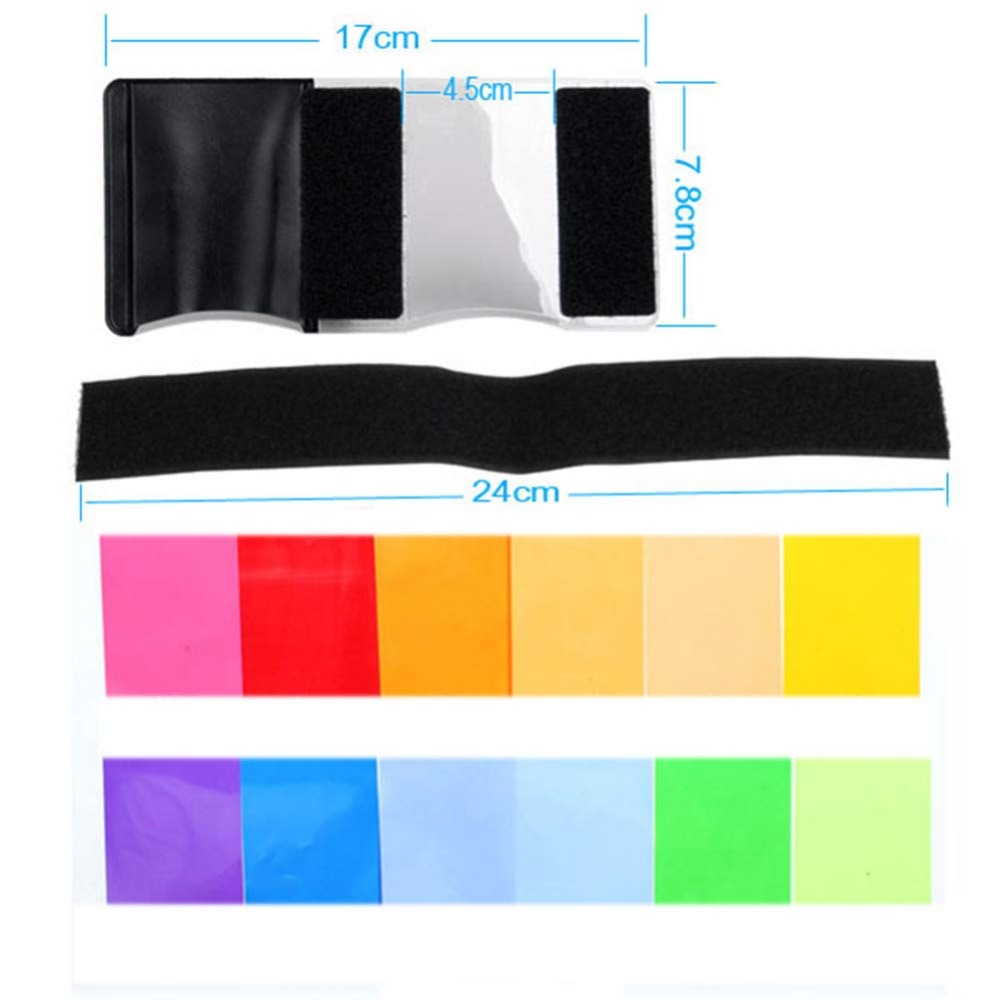 Kit de 12 Gels de Flash pour A - Macro Photography Lighting Kit avis et prix