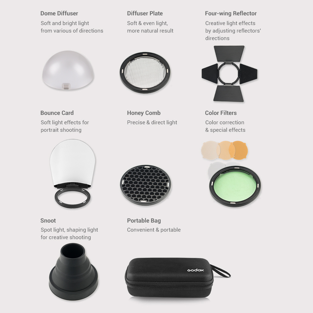 Godox AK-R1 Flash Accessoire E - Photography Lighting Setup avis et prix