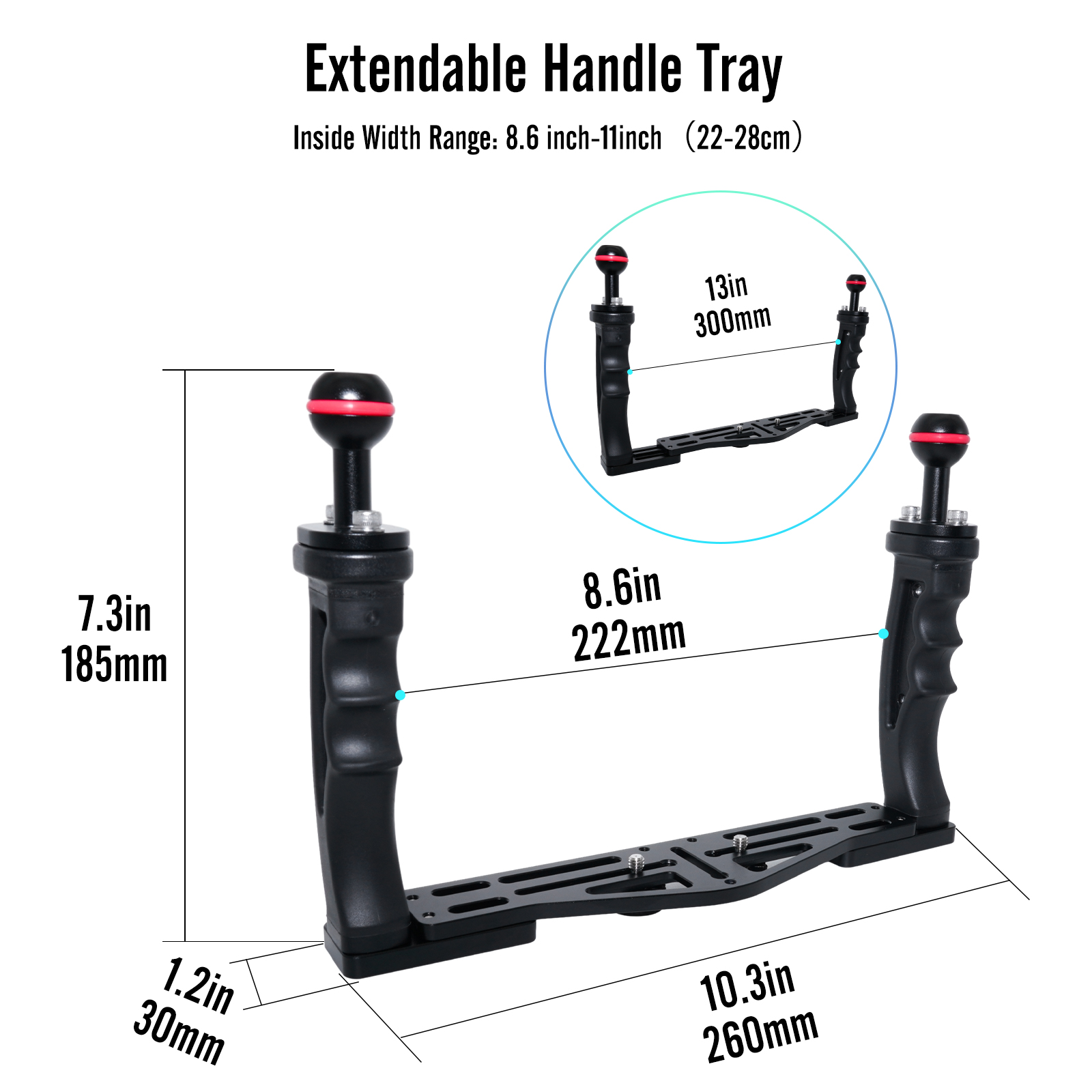 Kit de photographie sous-marin - Photography Lighting Setup avis et prix